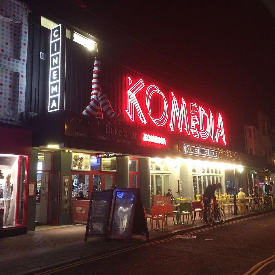 Komedia club, Brighton